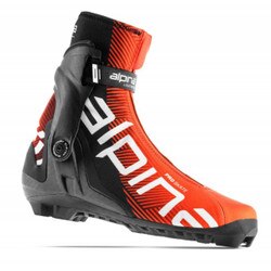 Alpina Pro Skate Boot in Red and White